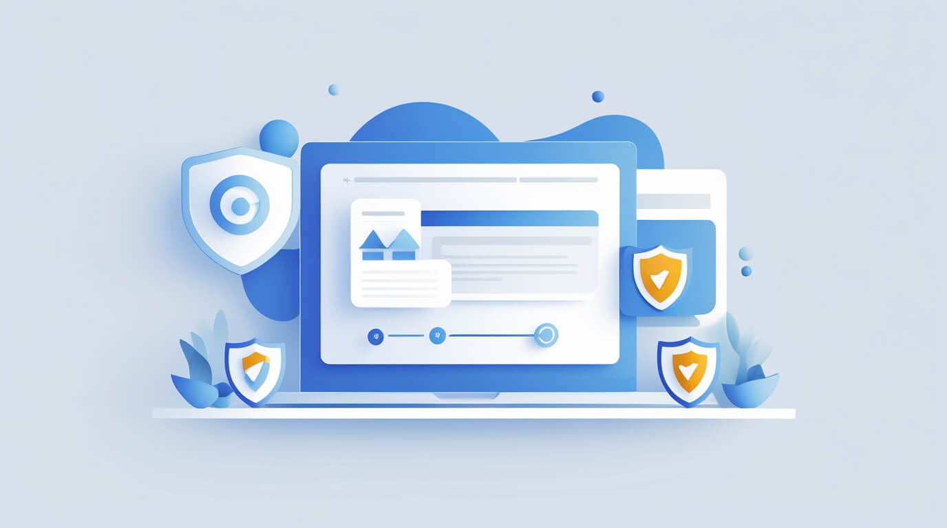 Pantalla protegida por escudos, la seguridad de los envíos de correo