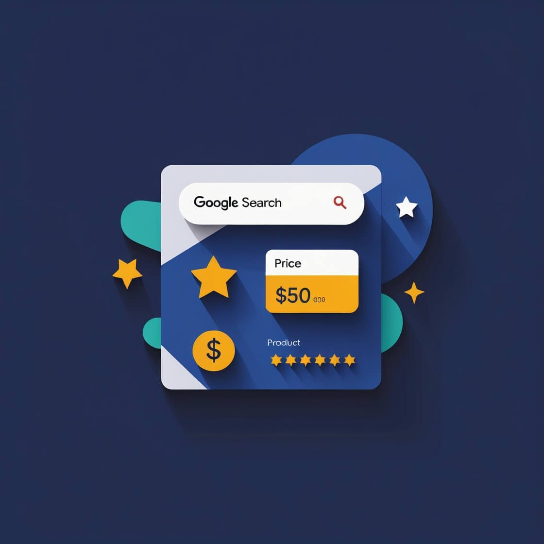 Resultado de búsqueda de Google con la ficha de un producto y su precio