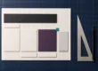 Sistema modular corporativo que representa estructura, responsive y control técnico en Elementor
